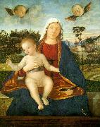 Vittore Carpaccio Madonna and Blessing Child oil painting artist